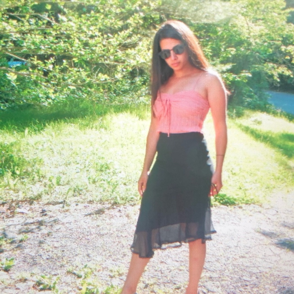 Betsey Johnson Silk Skirt